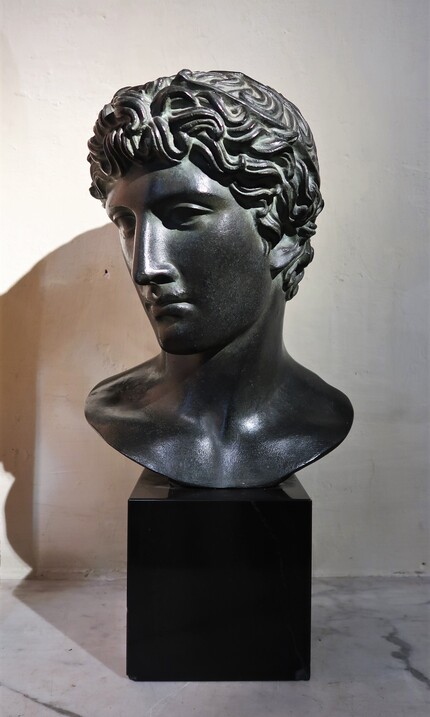 Bust of an athlete, after the antique