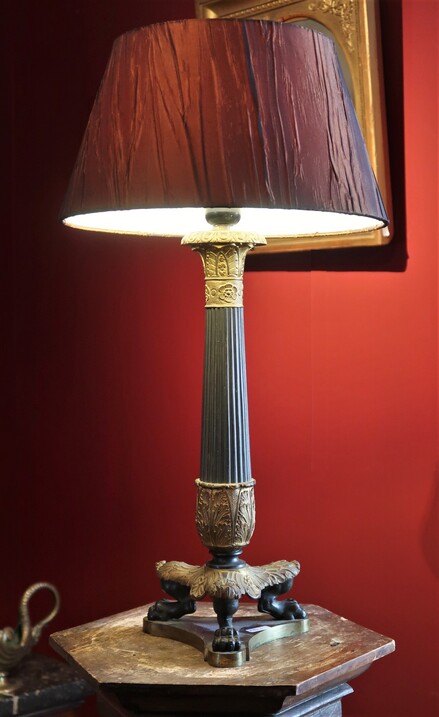 Charles X style base lamp