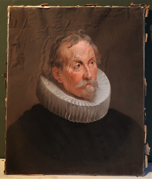 Portrait in the taste of Anthony Van Dyck