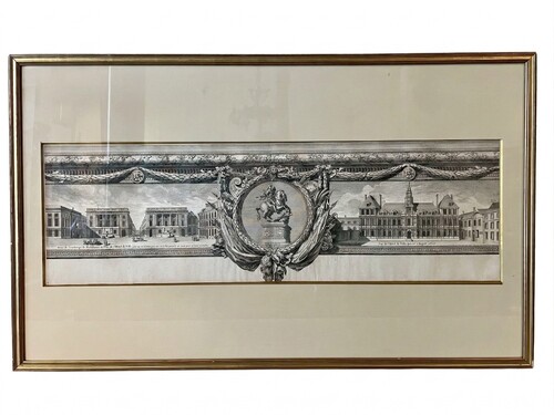 Allegory in homage to Louis XIII dated 1636