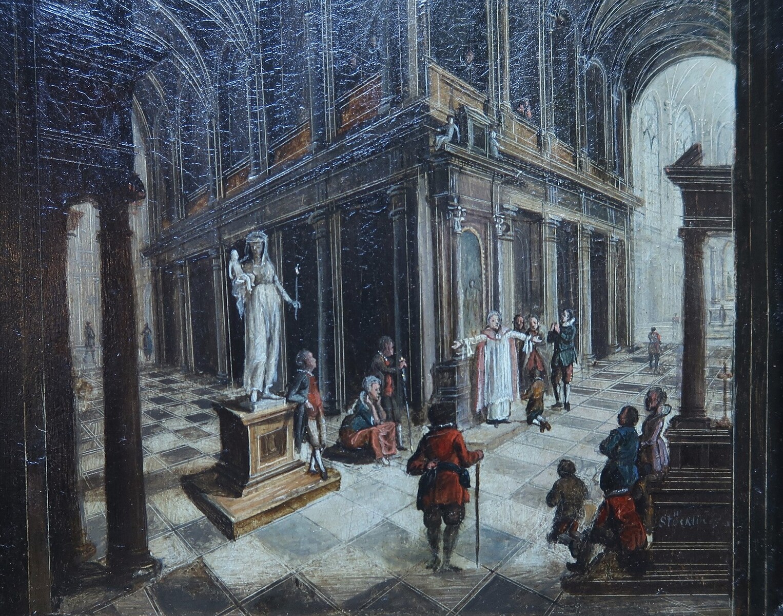 Christian Stöklin, Church interior