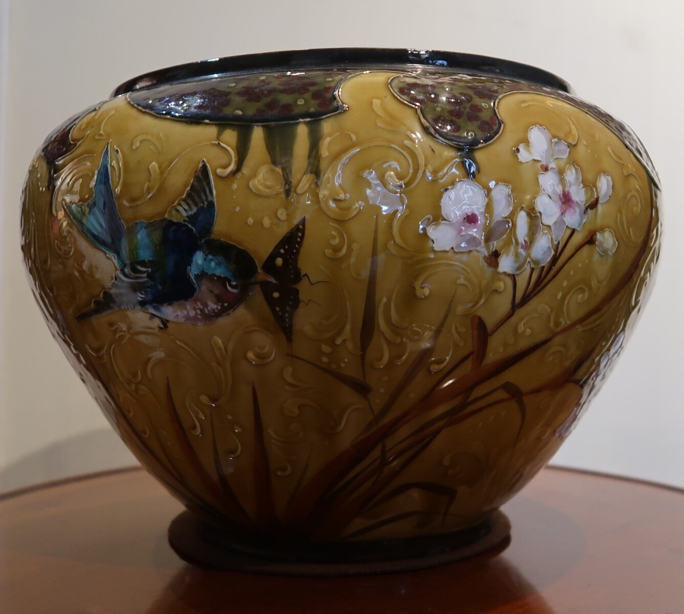 Vase in the taste of Théodore Deck